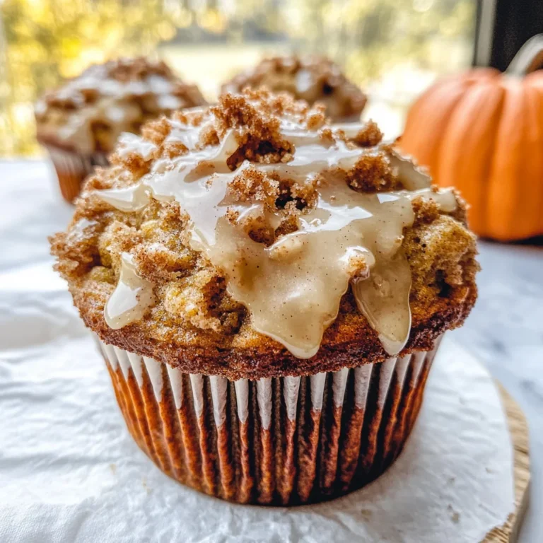 Pumpkin Cinnamon Streusel Muffins