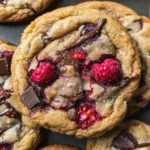 Raspberry Chocolate Chip Cookies