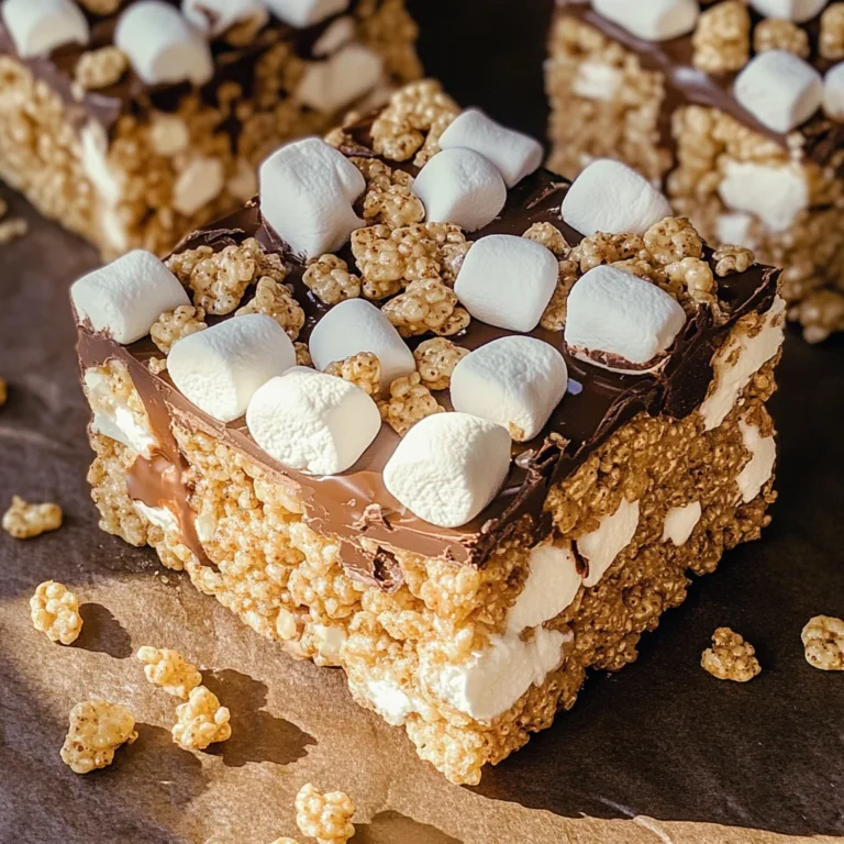 S'mores Rice Krispies Treats