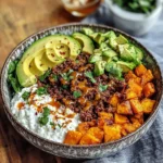 Spicy Cottage Cheese Taco Bowls