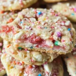 Strawberry Pop Tart Cookies