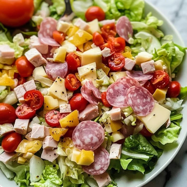 Sub in a Tub (Jersey Mike’s Chopped Sub Salad)