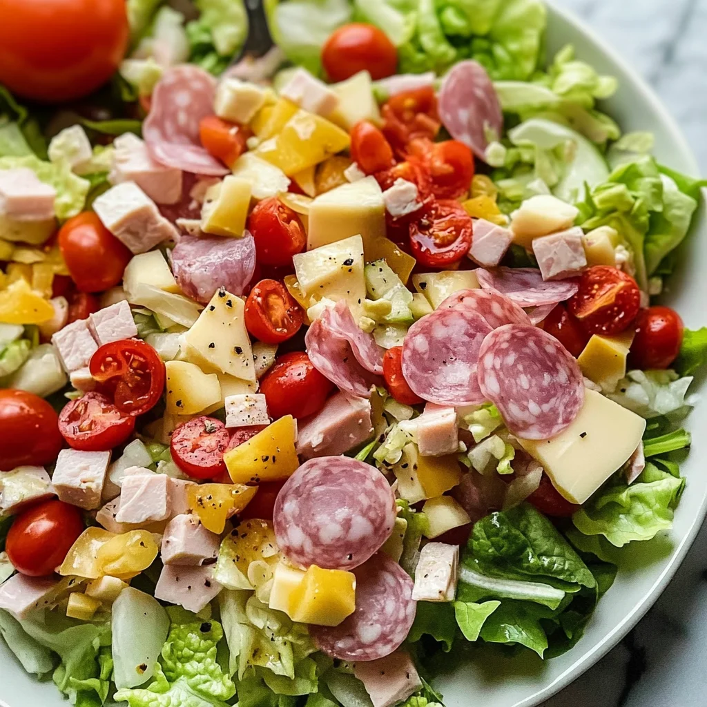 Sub in a Tub (Jersey Mike’s Chopped Sub Salad)
