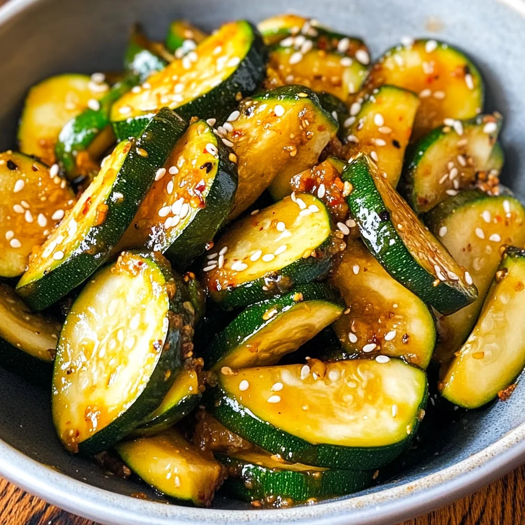 Tasty Asian Zucchini Side: The Incredible 7-Ingredient Recipe