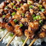 Teriyaki Chicken Skewers