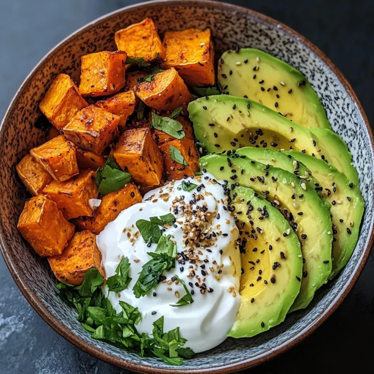 sweet potato snack bowl (easy & healthy)