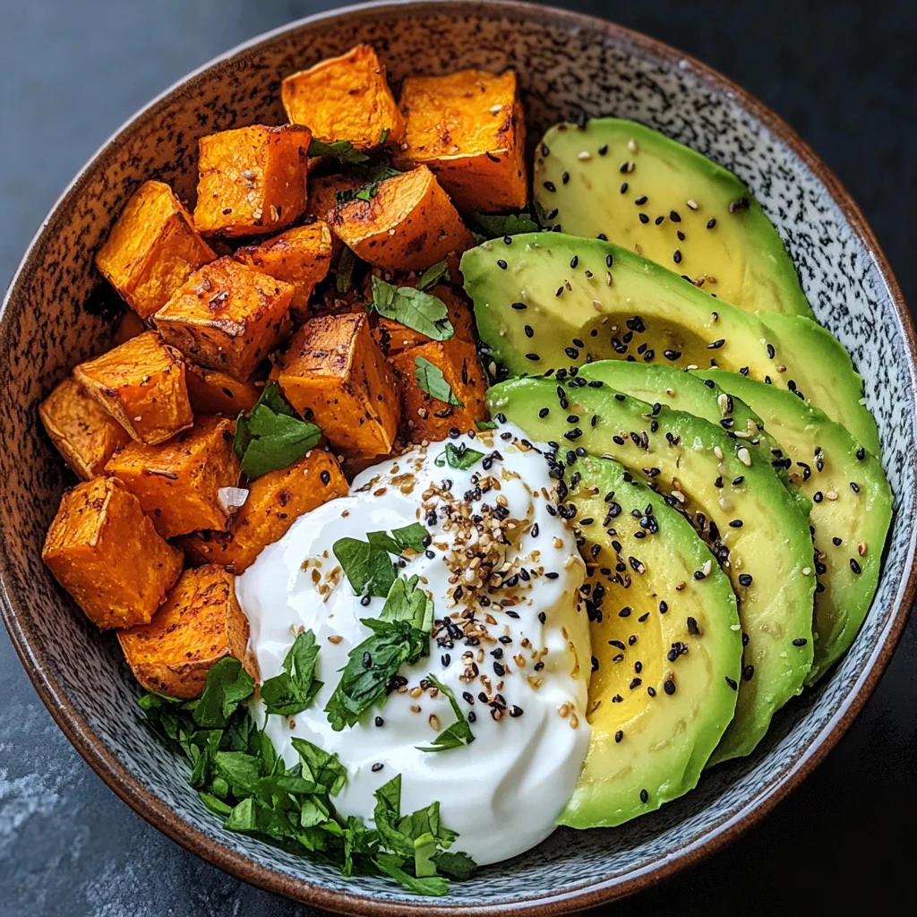 sweet potato snack bowl (easy & healthy)