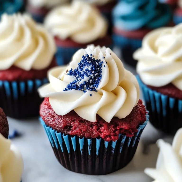 4th of July cupcakes