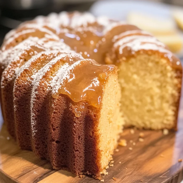 Apple Cider Pound Cake
