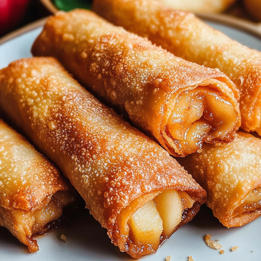Apple Pie Egg Rolls