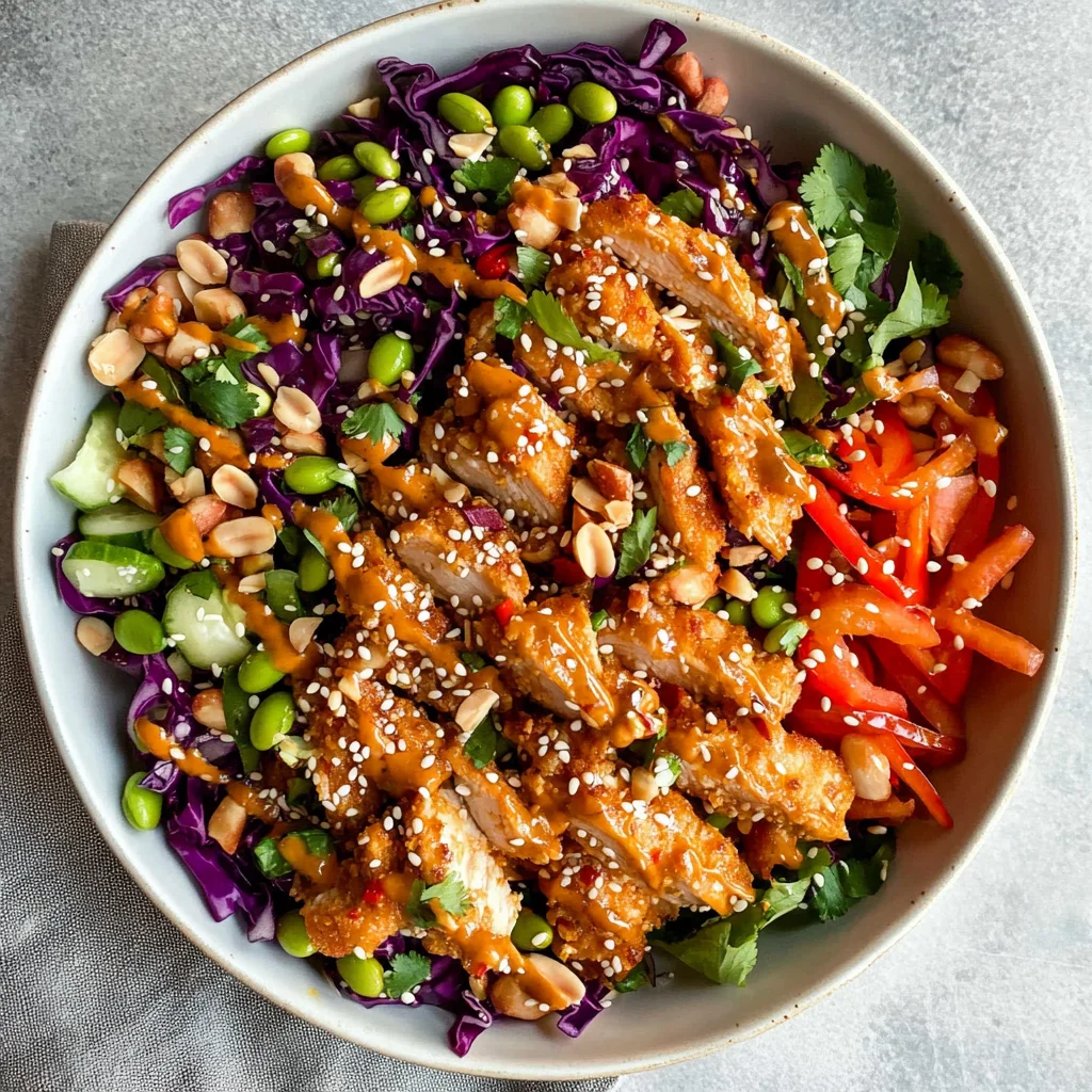 Asian Chicken Crunch Salad