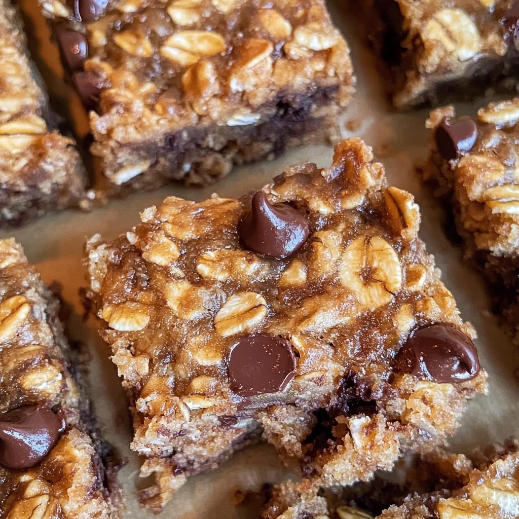 Banana Oatmeal Bars