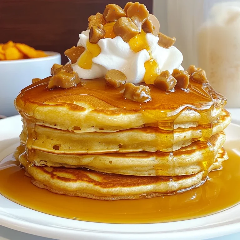 Butterbeer Pancakes