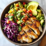 Cod Fish Taco Bowls