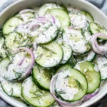 Creamy Cucumber Salad