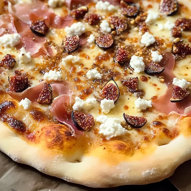 Easy 20-Minute Fig Jam Pizza with Goat Cheese and Prosciutto