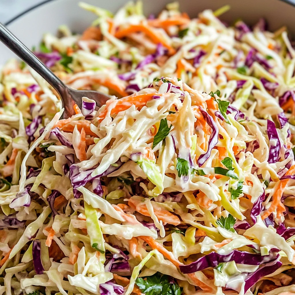 Easy Coleslaw Salad