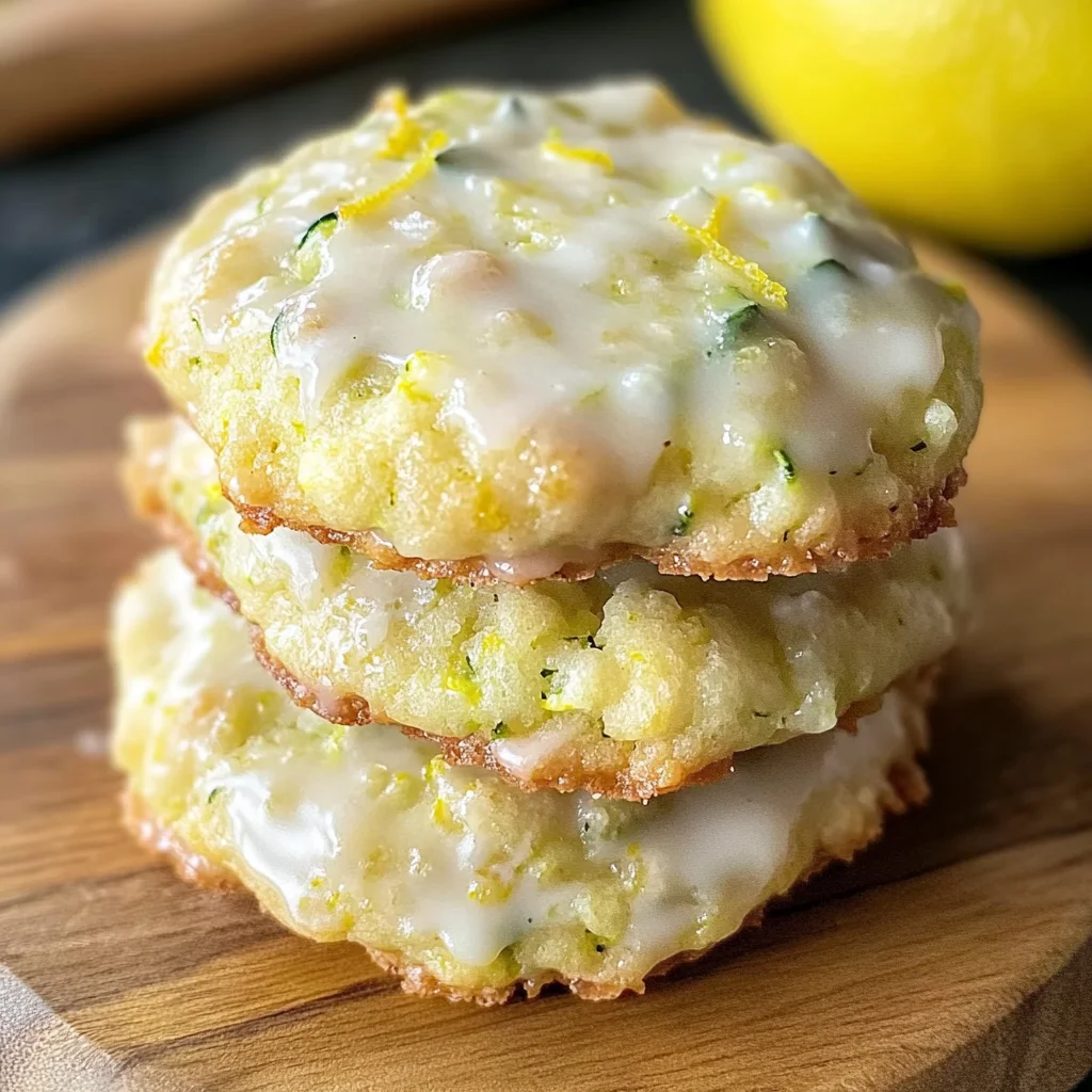 Easy Lemon Zucchini Cookies