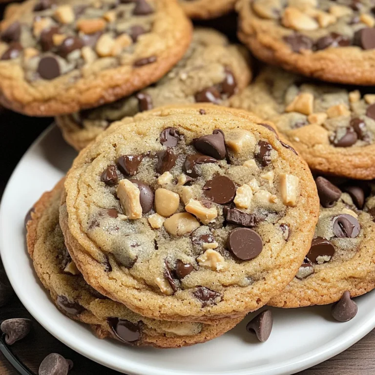 Espresso Toffee Chocolate Chip Cookies