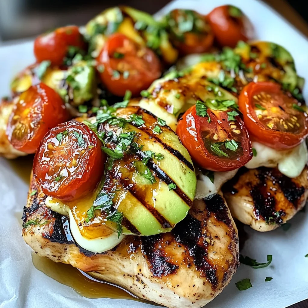 Grilled California Avocado Chicken Recipe