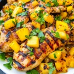 Grilled Mango Pineapple Chicken