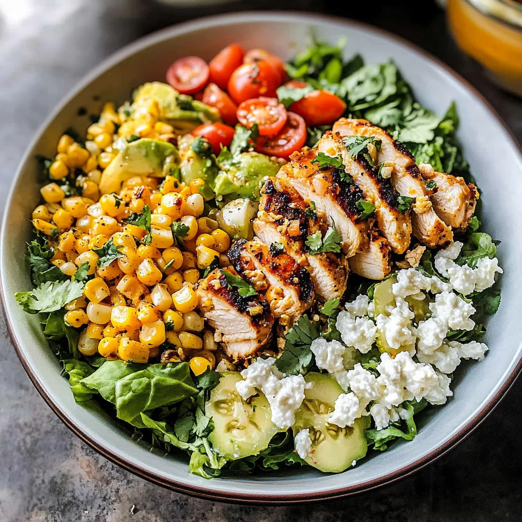 Healthy Chicken and Street Corn Bowls for Summer