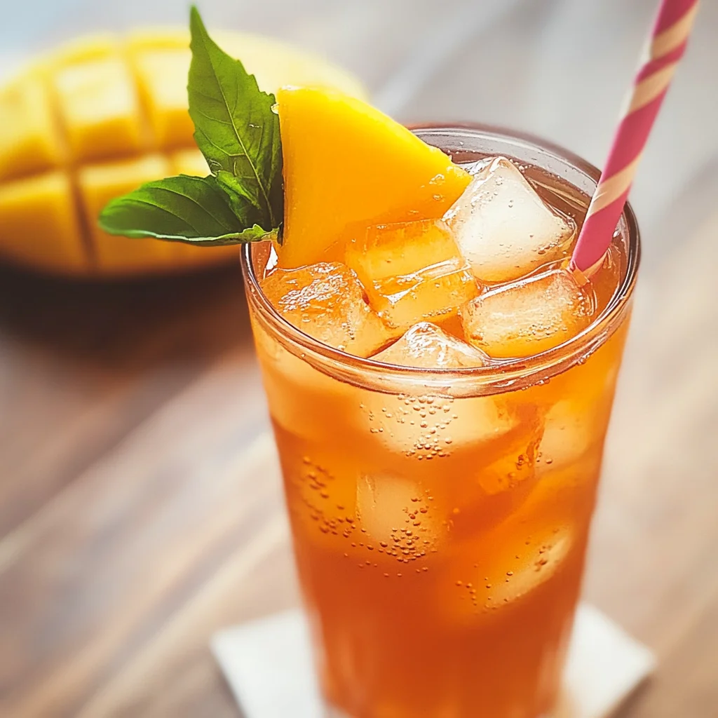 Mango Iced Tea