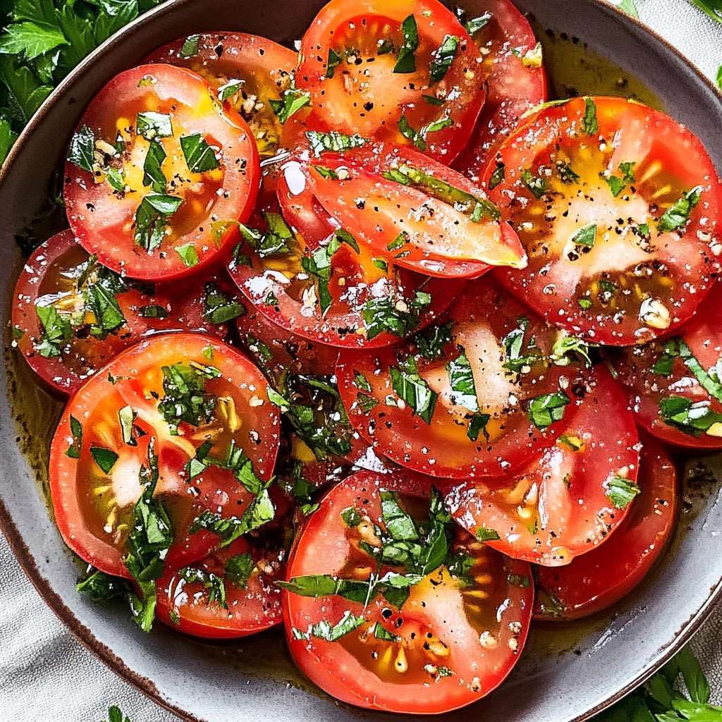 Marinated Tomatoes