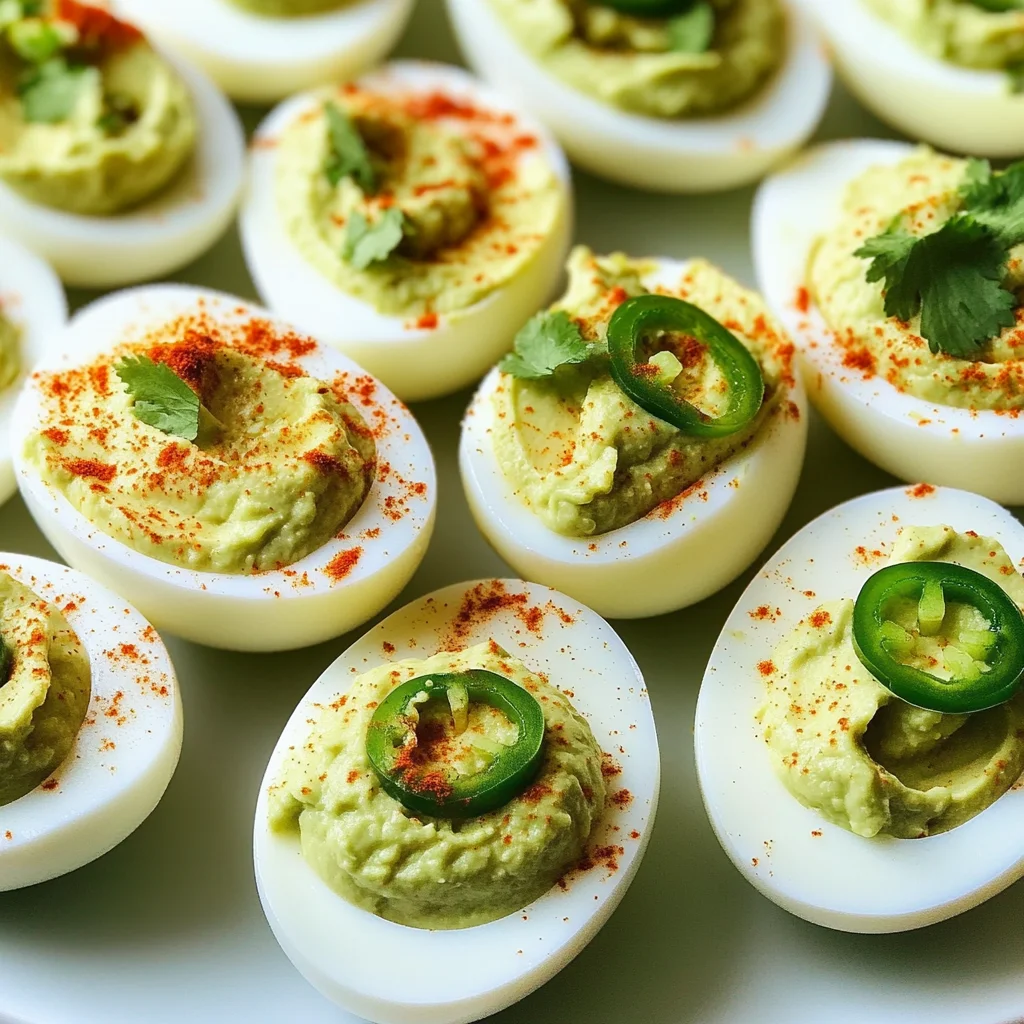 Mexican Deviled Eggs Recipe