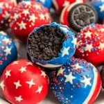 Patriotic Oreo Balls