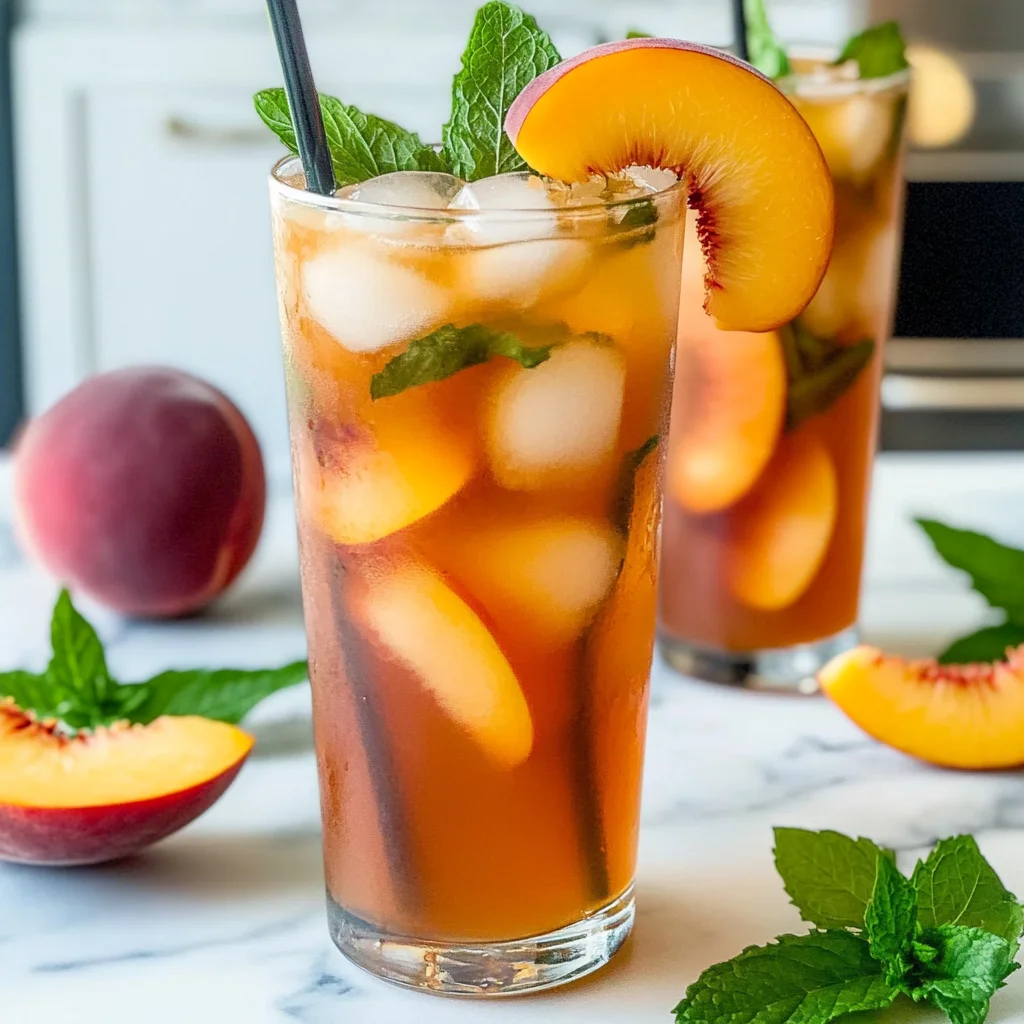 Peach Iced Tea