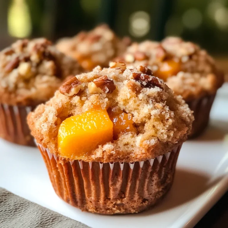 Peach Muffins