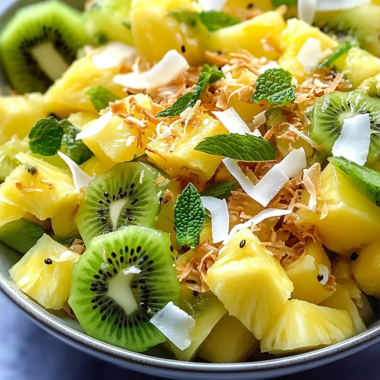Pineapple Kiwi Salad