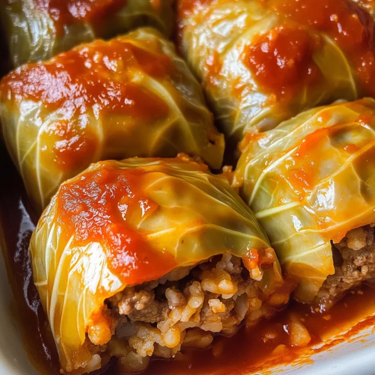 Polish Cabbage Rolls (baked in the oven)