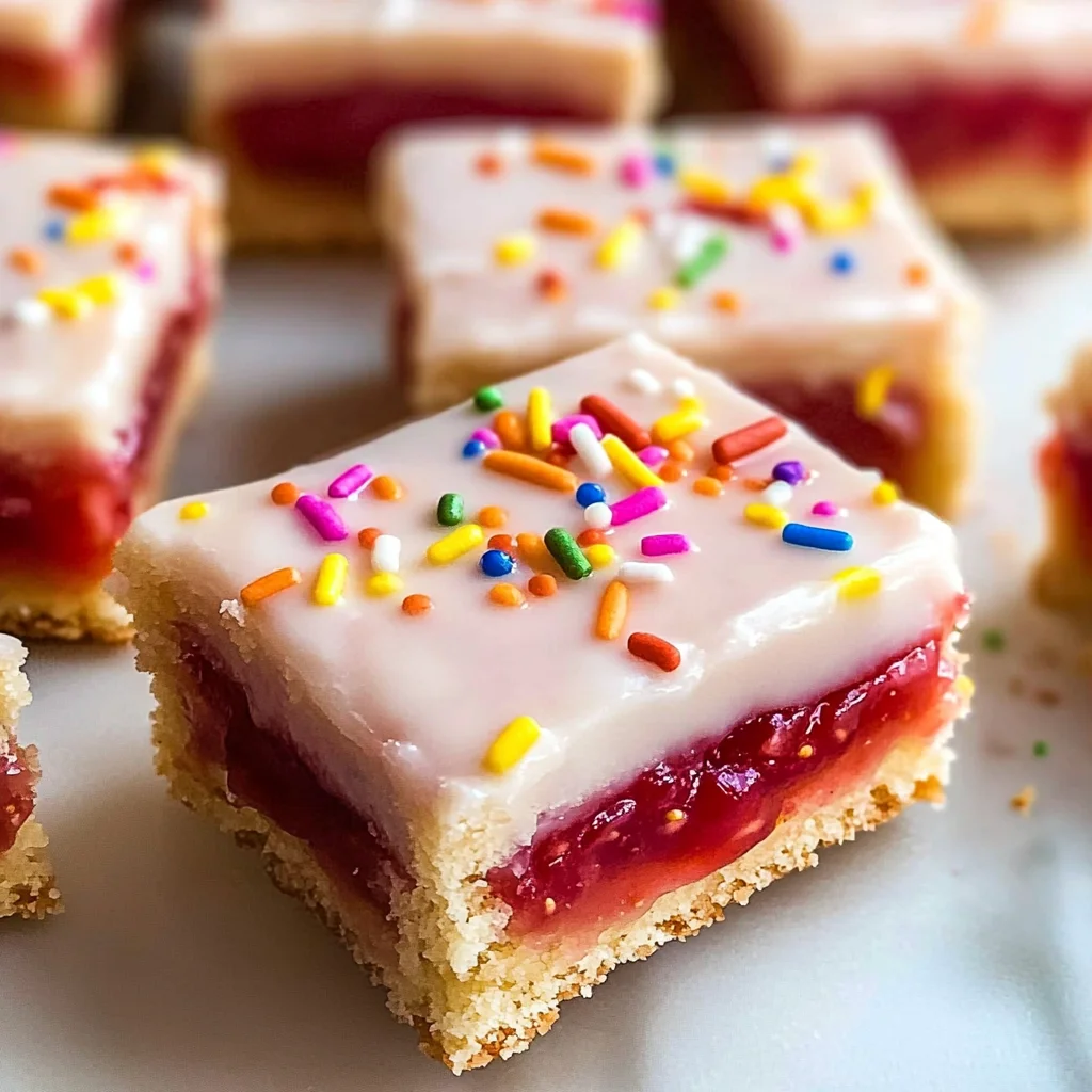 Poptart Cookie Bars