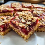 Raspberry Almond Bars