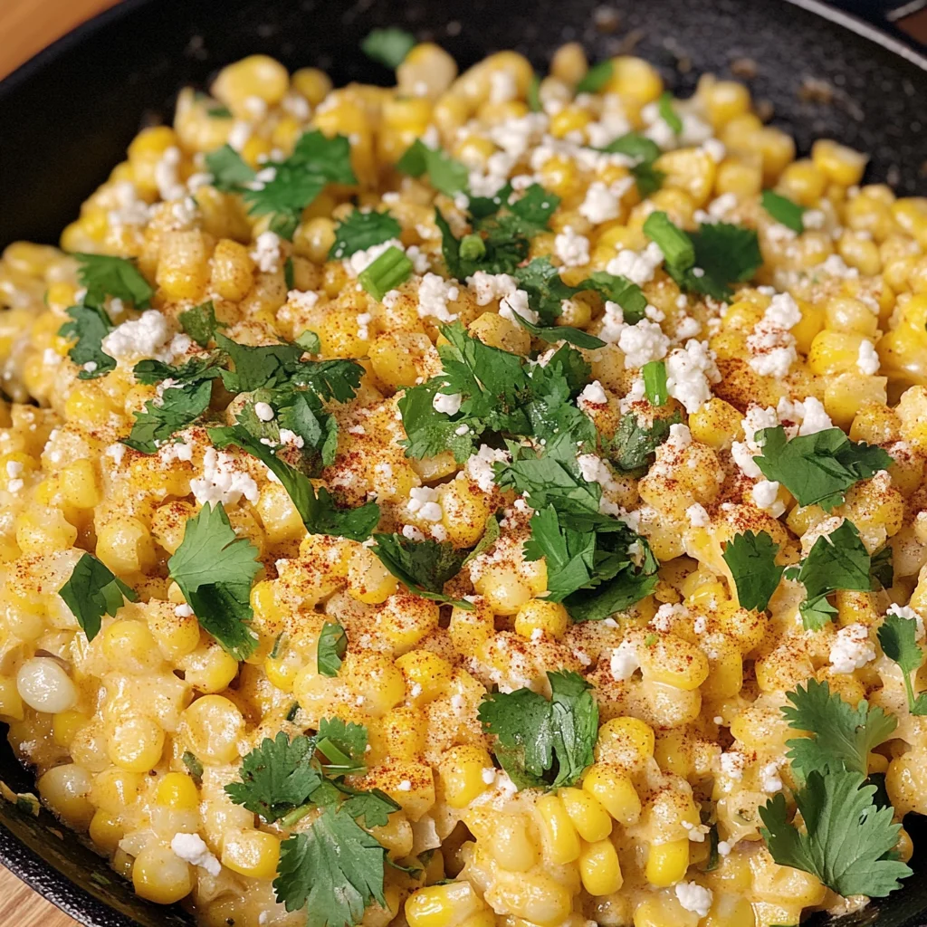 Skillet Mexican Street Corn
