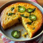 Spicy Sweet Jalapeño Cornbread with Zesty Lime Drizzle