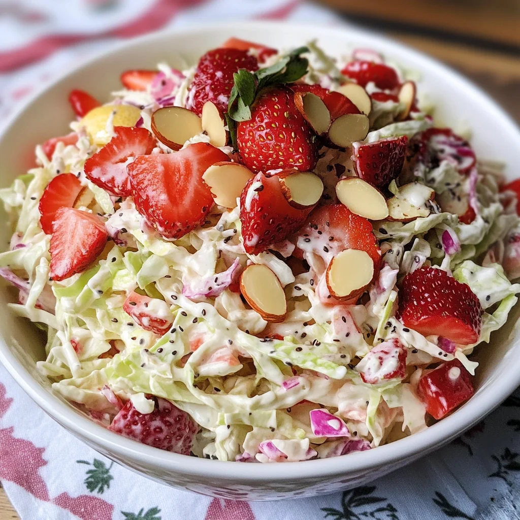 Strawberry Coleslaw