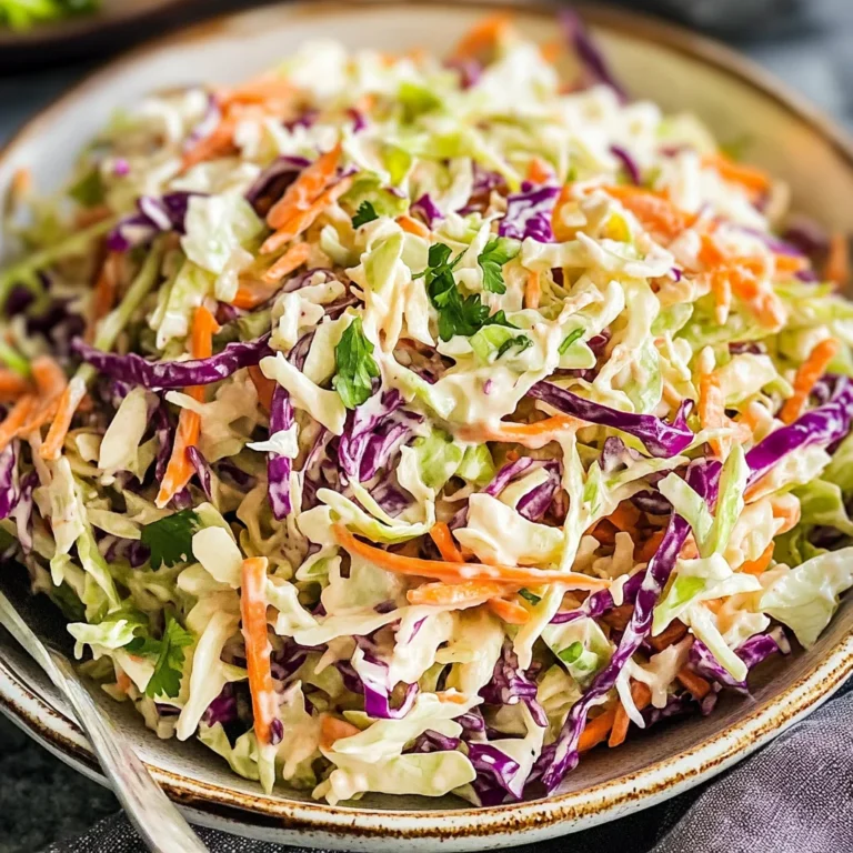 Sweet and Tangy Coleslaw Recipe