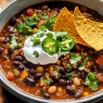 Vegan Black Bean Chili