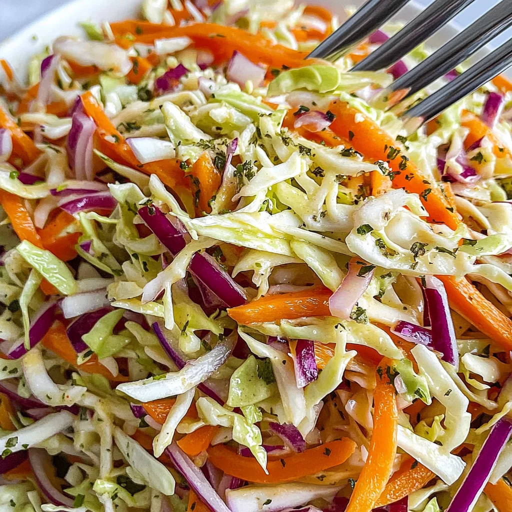 Vinegar Coleslaw Recipe