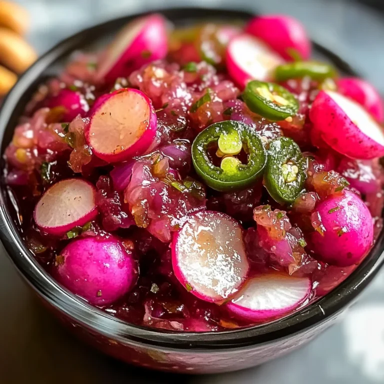 Zesty Radish Relish