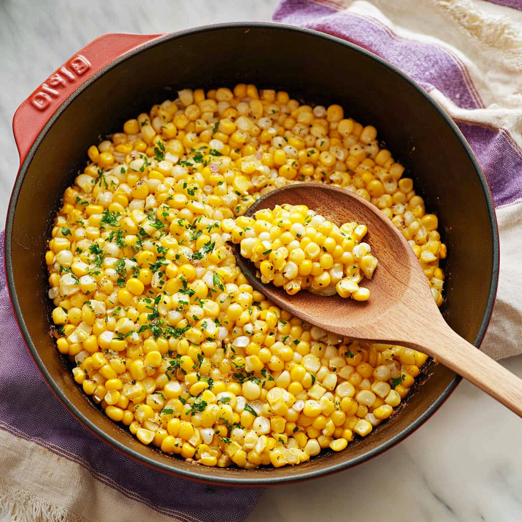 Honey Butter Oven Baked Corn