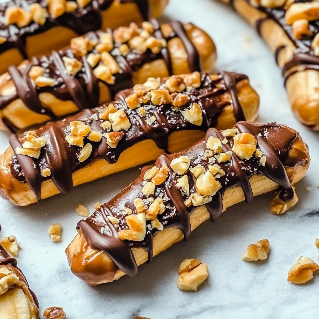 Must-Try Frozen Banana Snickers — Healthy Banana Treats Everyone Will Love